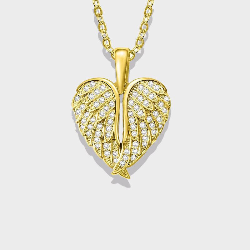 Gepersonaliseerde Naam Ketting Met Perzik Hart Voor Valentijnsdag Voor Vrouwen