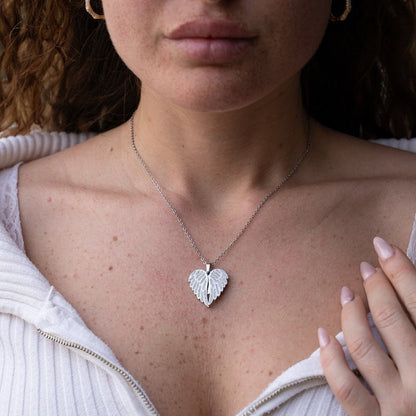 Gepersonaliseerde Naam Ketting Met Perzik Hart Voor Valentijnsdag Voor Vrouwen